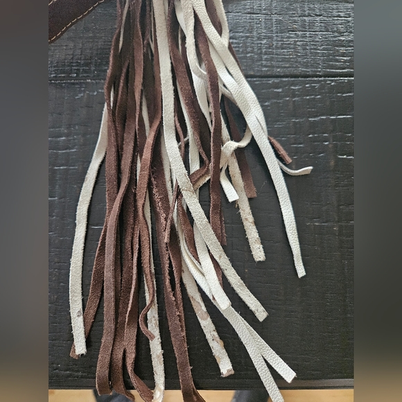 Myra Cowhide Fringe Crossbody - Picture 13 of 13